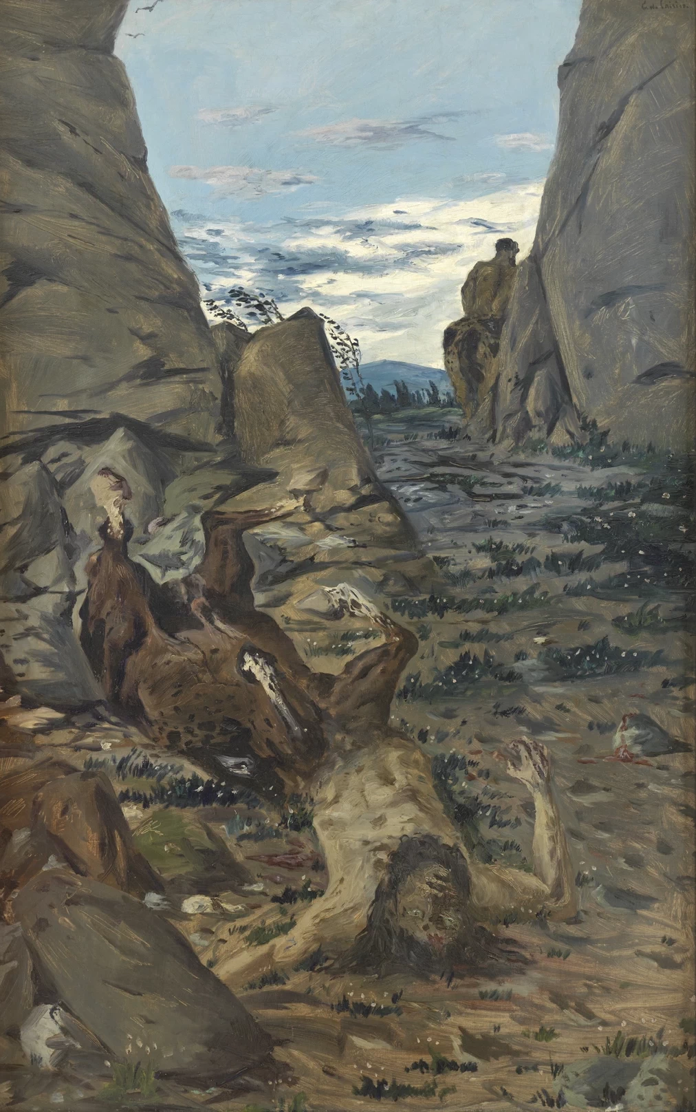 Giorgio De Chirico - Centauro morente, Assicurazioni Generali, Roma